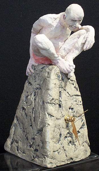 Framed Female Figure - Discomfort